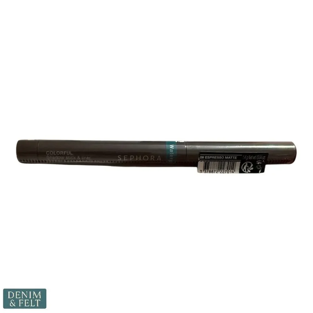 NEW Sephora Colorful Waterproof Eyeshadow Eyeliner Multi-Stick Espresso Matte‎